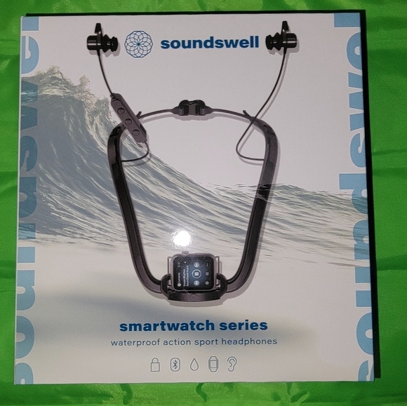 *SoundSwell* The Worlds Most Waterproof Action Sports Headphones - Picture 1 of 8